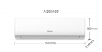 Hisense 2.0HP R32 Inverter Air Con (KAGS Series) [AI20KAG]