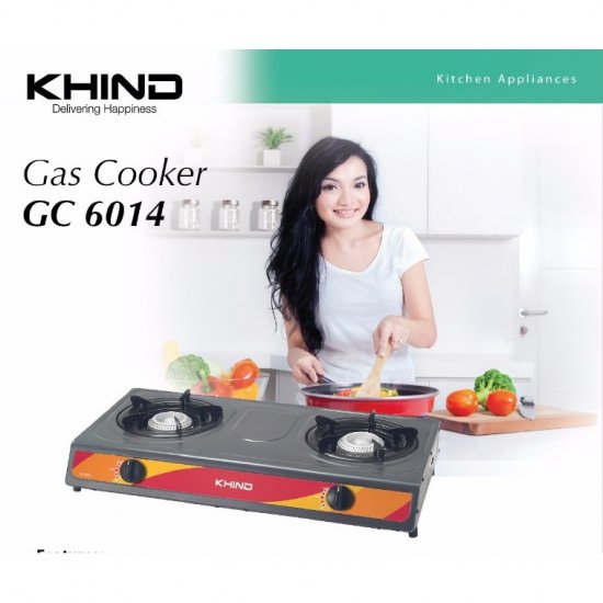 Khind Gas Stove [GC-6014] - Click Image to Close