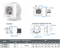 Panasonic Exhaust Fan [FV-10EGK1NBH]