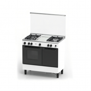 Electrolux 4 Burner Gas Cooker+Electric Oven 62L [ECG-942W]
