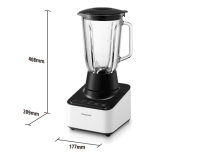 Panasonic Glass Jug Blender [MX-V310KSL]