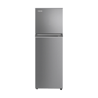 Toshiba 310L Two Door Fridge [GR-RT320WE-PMY (SS)] Silver