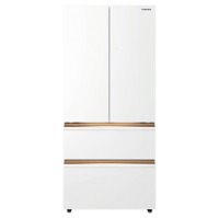 Toshiba 580L Multi Door Japandi Fridge (GR-RF690WI-PGY 67)
