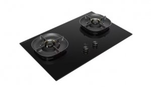 Electrolux 80cm Built-In Gas Hob with 2 Cooking Zones EHG8250BC