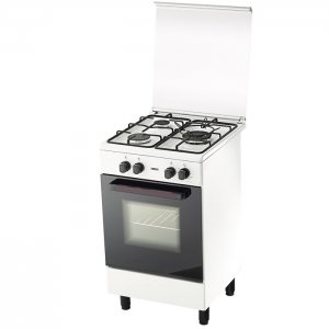 Zanussi 3 Burners Gas Cooker+62L Gas Oven [ZCG-530W]