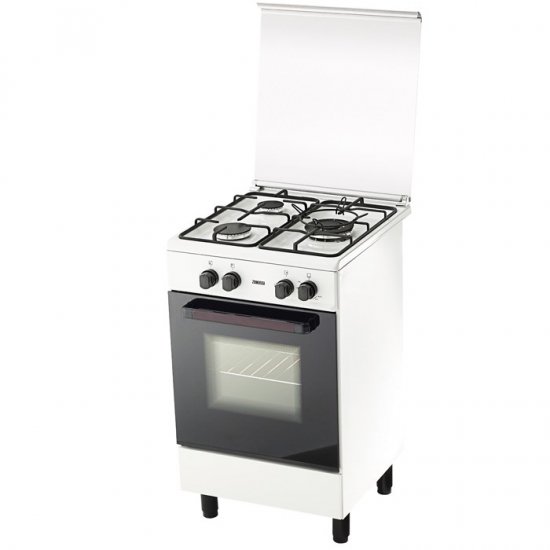 Zanussi 3 Burners Gas Cooker+62L Gas Oven [ZCG-530W] - Click Image to Close