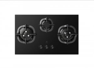 Electrolux 80cm Built-In Gas Hob with 3 Cooking Zones EHG8321BC