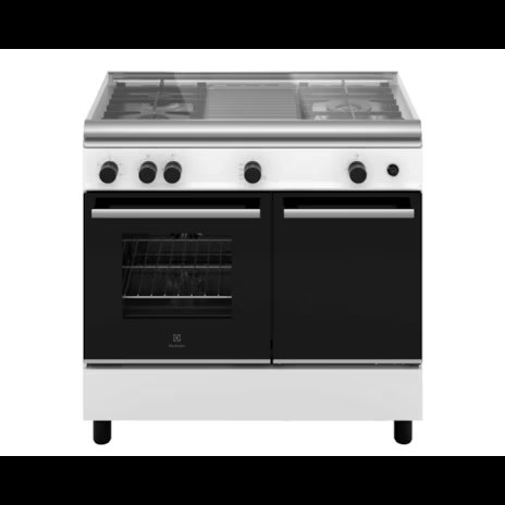 Electrolux 3 Burners Gas Cooker+62L Gas Oven [ECG-930W] - Click Image to Close